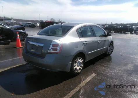 2010 Nissan Sentra 2.0S from USA, damaged, VIN 3N1AB6APXAL691574